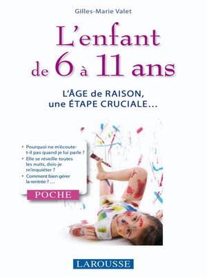 cover image of L'enfant de 6 à 11 ans